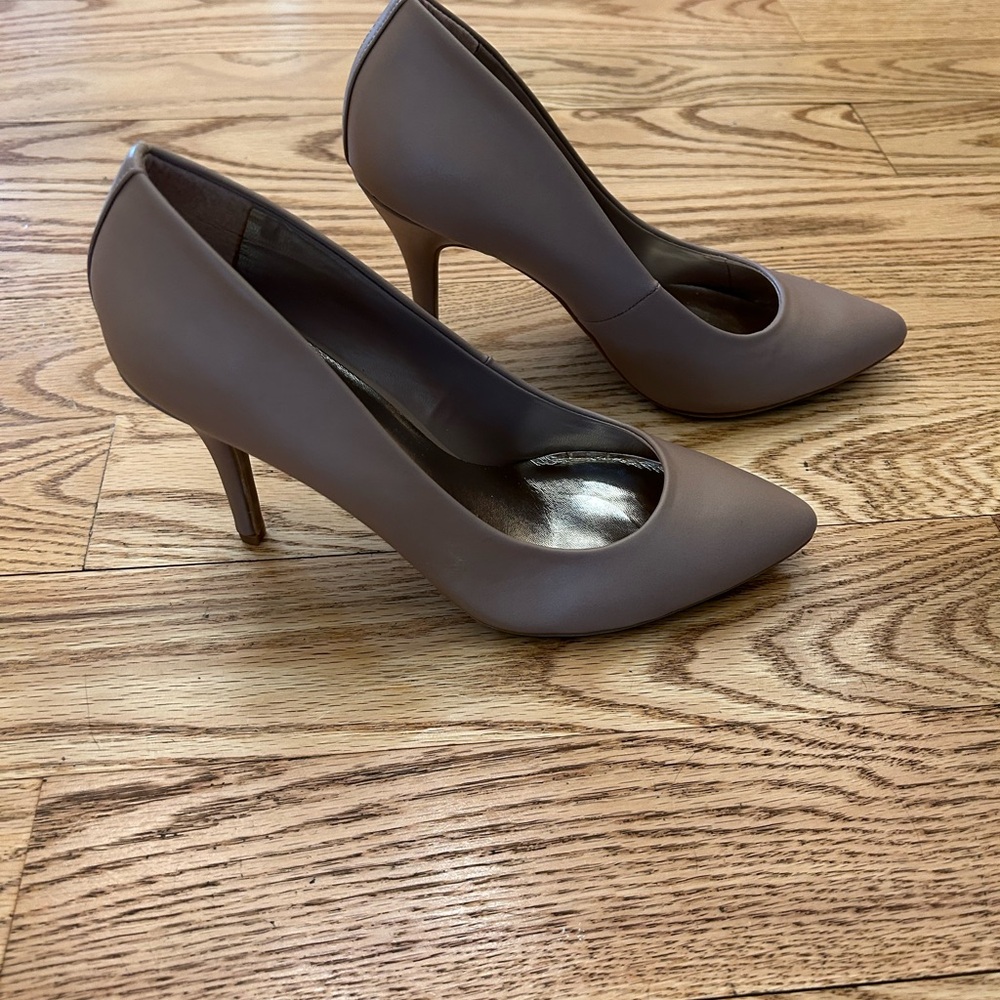 Elegant Neutral/Beige Women's Heels Candies 8M